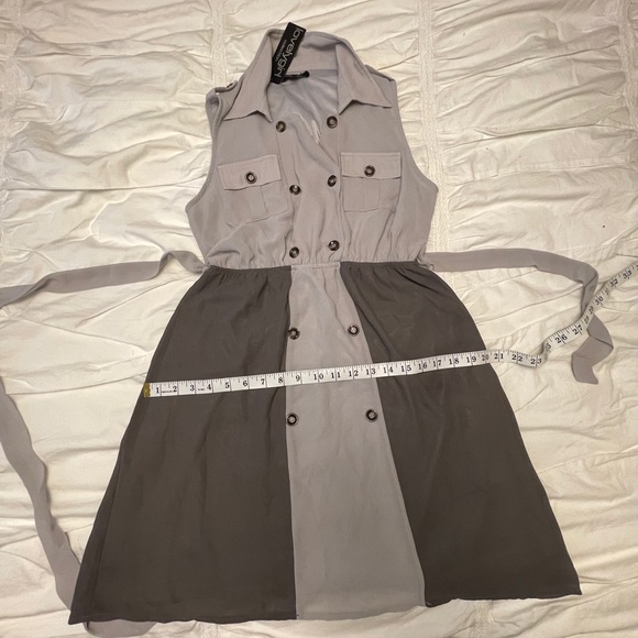 💕2 for $25💕
BRAND NEW Two-tone grey sleeveless dress - Picture 7 of 7